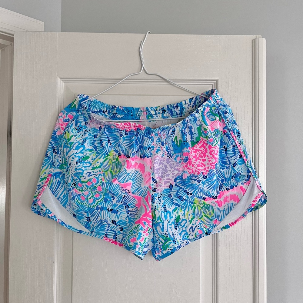 Lilly Pulitzer Ocean Trail Short Sink Or Swim Size M